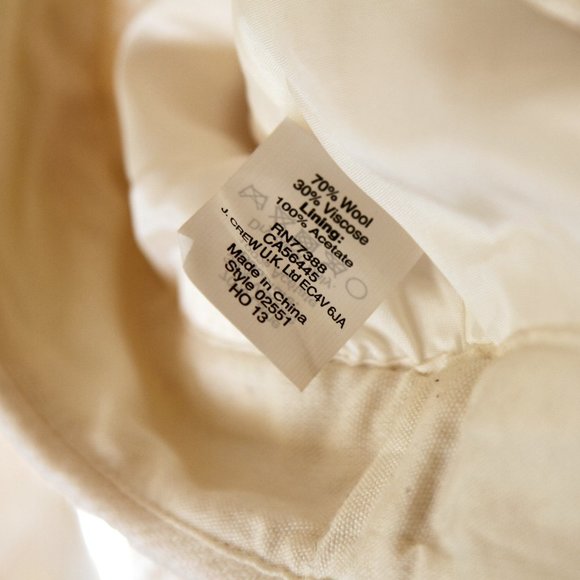 J. Crew Off White Wool Skirt | 0 - Picture 2 of 13